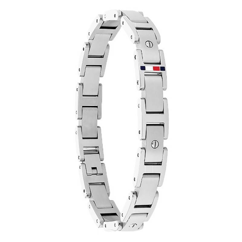 Steel Screws Bracelet, 19 cm Length - Tommy Hilfiger