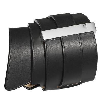 SPARTIATE Black Brushed Steel Cuff Bracelet, Length 15 cm to 18.50 cm - Ursul