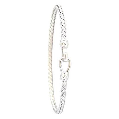 Bracelet Crochet, en Argent rhodié - Valenzi