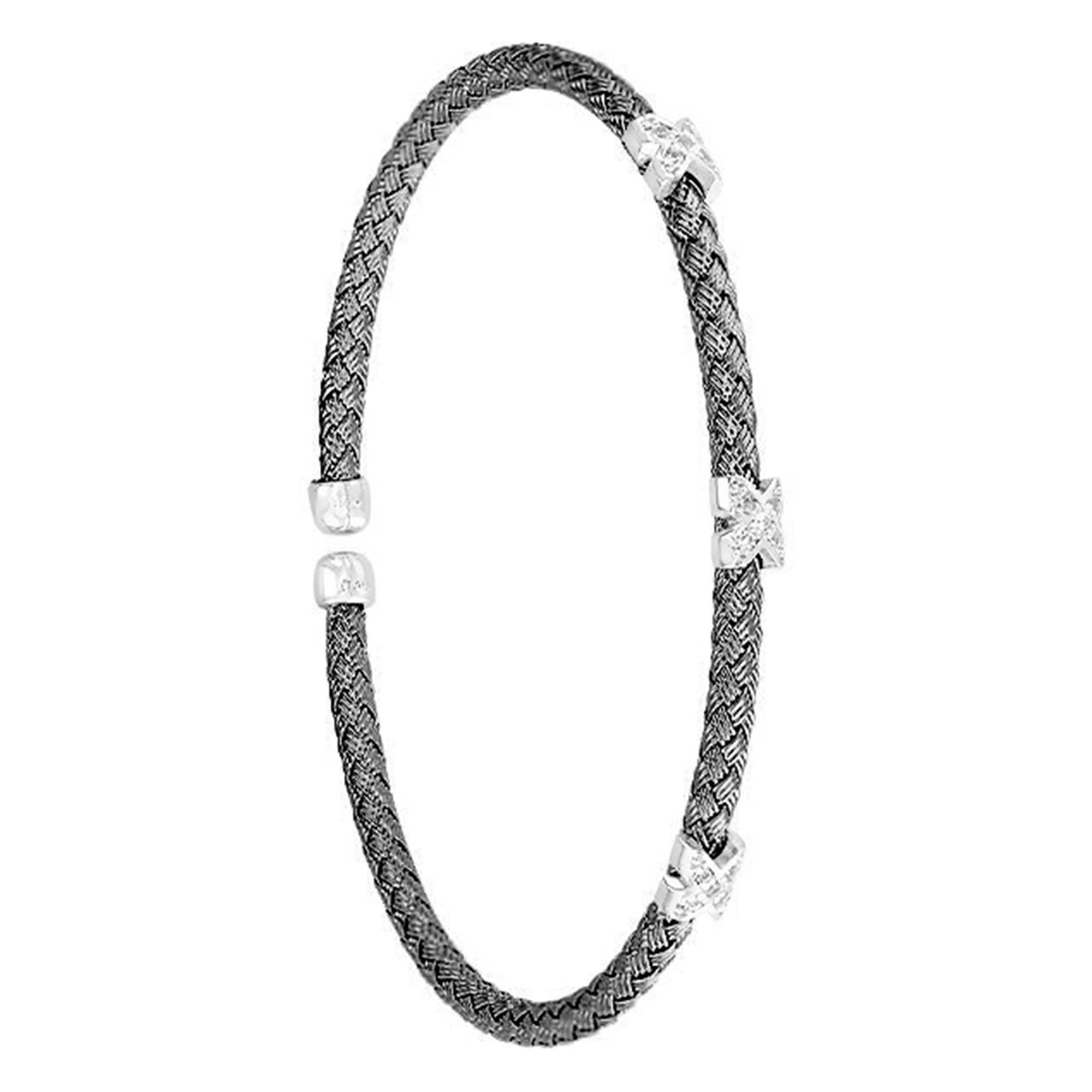 Alliance Rhodiée Dolly-Bijoux T60 - Argent Massif 925, Jonc En V Lisse - Unisexe