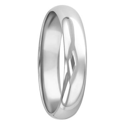 Alliance Demi-Jonc en Palladium, Largeur 4 mm - Viggo Sorensen
