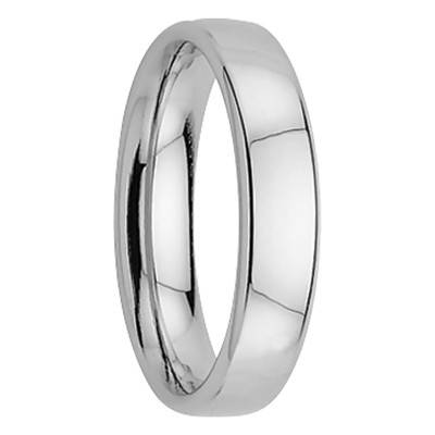 Alliance Ruban Confort Beethoven en Palladium 950, Largeur 4 mm - Viggo Sorensen