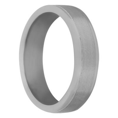 Alliance Ruban Standard Bruckner Brossée en Palladium 950, Largeur 5 mm - Viggo Sorensen