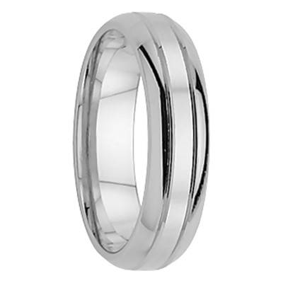 Alliance Berg en Or Blanc et Palladium 950 - Viggo Sorensen