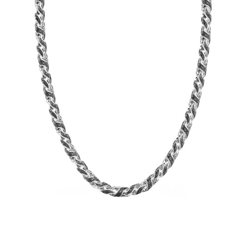 925 Silver Gotik Chain, 50 cm Length - EXC539-N - Zancan