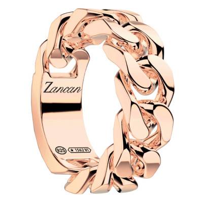 Bague Cubane en Argent EXA221-OR - Zancan