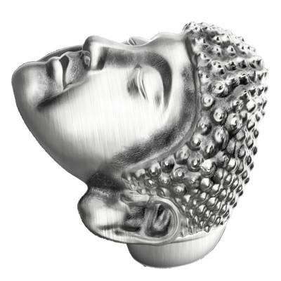 Bague Vintage Bouddha Argent EXA196 - Zancan