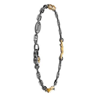 925 Silver Odissea Knots Bracelet, Length 19 cm to 21 cm - EXB990 - Zancan