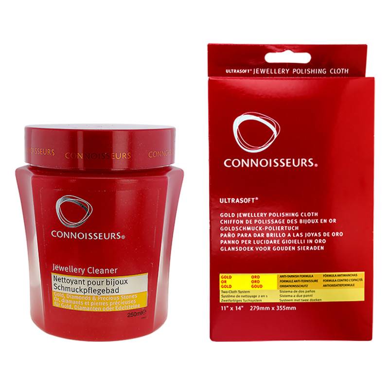 Gold Jewelry Cleaning Pack - Connoisseurs