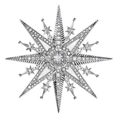 Broche Etoile Pierres Argent 925 - X0281-822-14 - Thomas Sabo