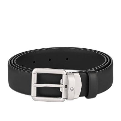 Ceinture en cuir noir 30 mm MB129453 - Montblanc