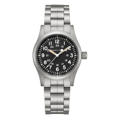 Khaki Field Mechanical H69439131 wall clock - Hamilton