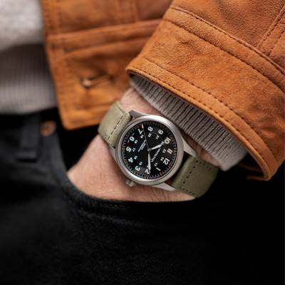 Montre Khaki Field Titanium Noire H70205830 - Hamilton