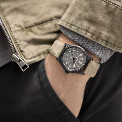 Gray Titanium Khaki Field Watch H70215880 - Hamilton