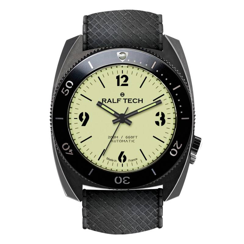 WRB Full Lume Black Watch Ralf Tech x Ocarat - Limited Edition - Ralf Tech