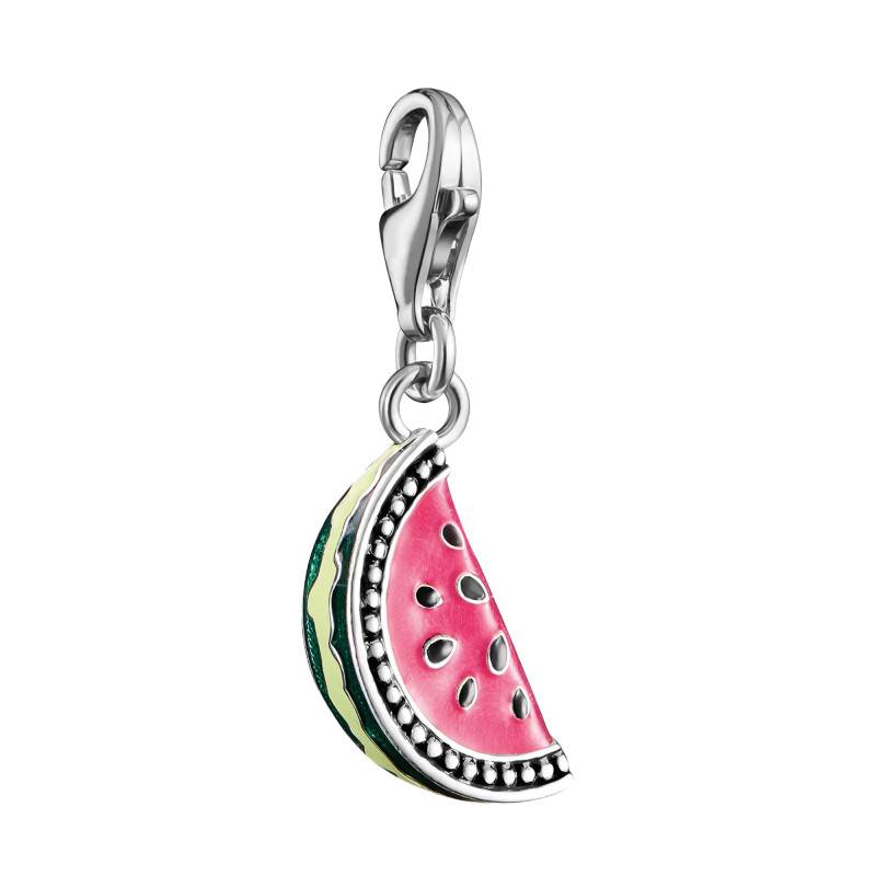 925 Silver & Enamel Watermelon Charm Pendant - 2213-664-7 - Thomas Sabo