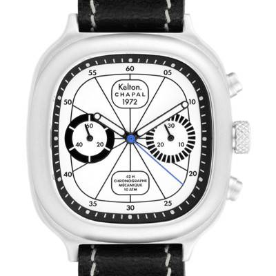 Montre Chronographe 1972 Skywhite Kelton x Chapal - Kelton