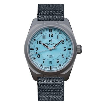 Montre Field 40 mm Ice Blue 0660.1.6535 - Formex