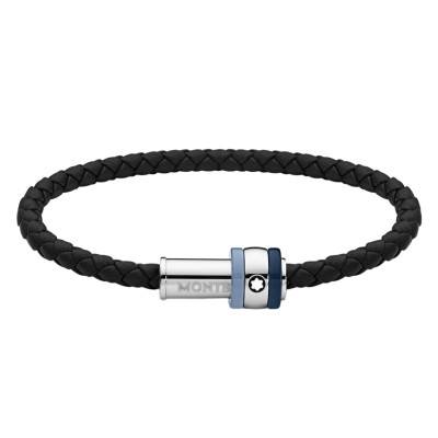 Bracelet Montblanc 1858 Océan Bleu, Longueur 17.50cm à 18.50cm MB12951863 - Montblanc
