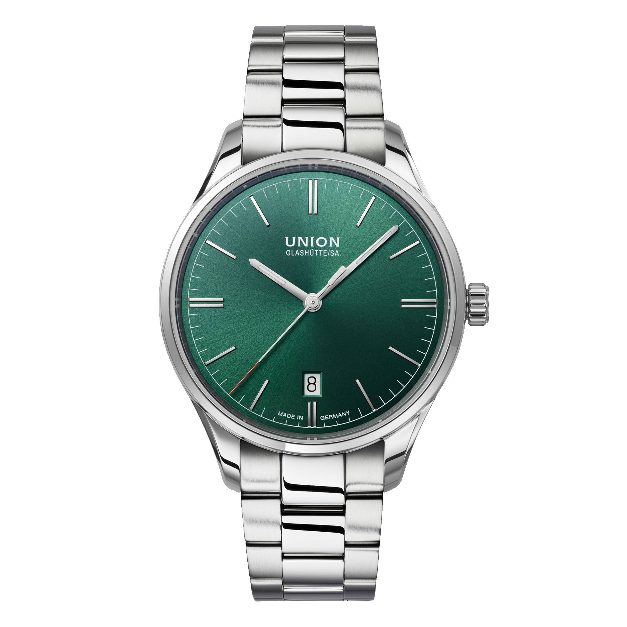 VERRE MONTRE ROND 31.4 mm GENÈVE MINCE DELGADO BAGUE CHROMÉE