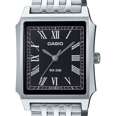 Montre Rectangle MTP-B190D-1BVEF - Casio Timeless