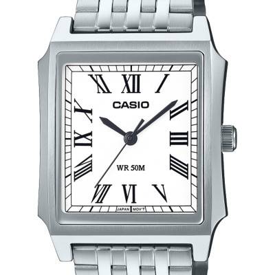 Rectangle MTP-B190D-7BVEF wall clock - Casio Timeless