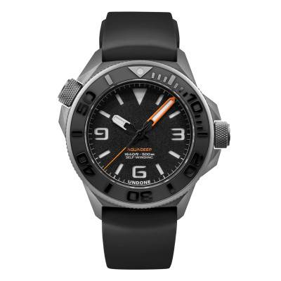 Montre Aquadeep Signal Black AQD-369-BLK - Undone