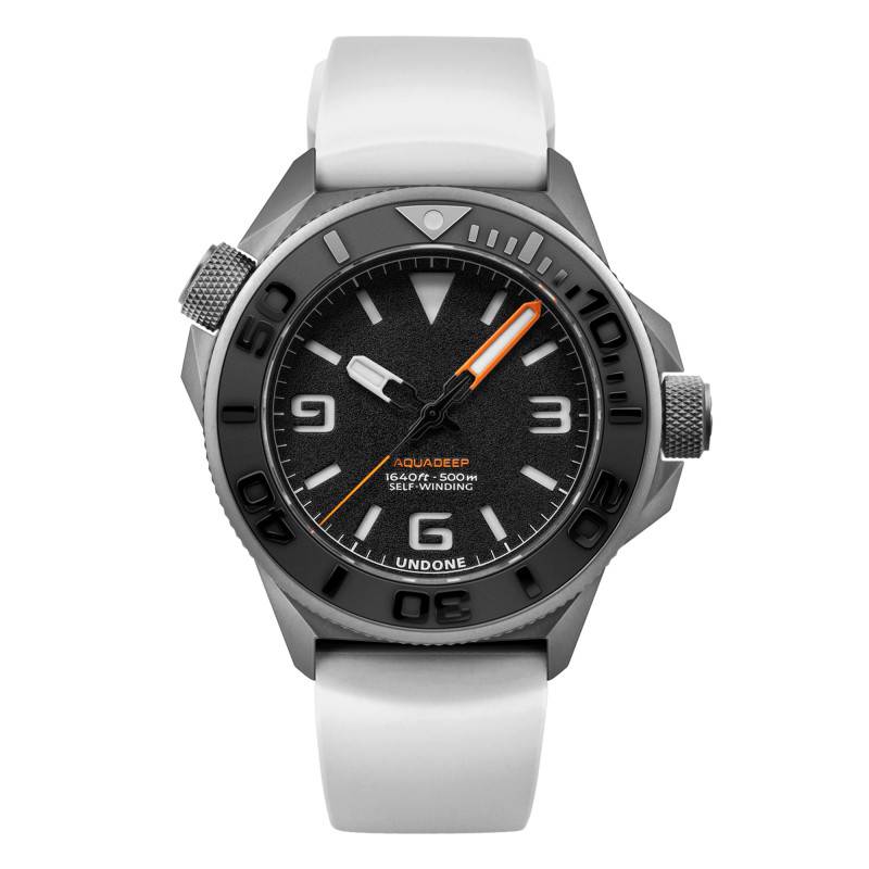 Aquadeep Signal White Watch AQD-369-WHT - Undone