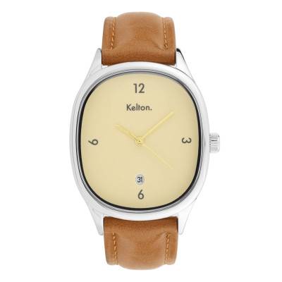 Kelton Grande Colorama Cream Brown Watch 9124912 - Kelton