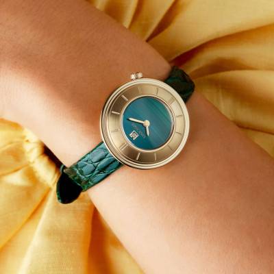 Lady Volante Malachite Watch - March LAB