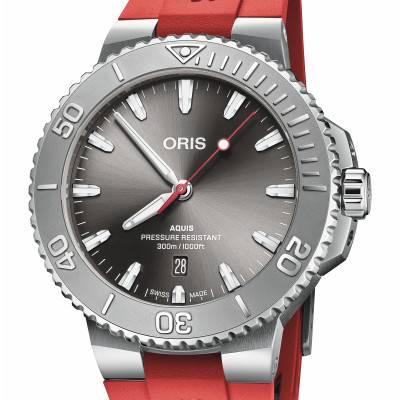 Aquis Date Relief 43.50 mm Watch 01 733 7789 4153-07 4 23 36FC - Oris