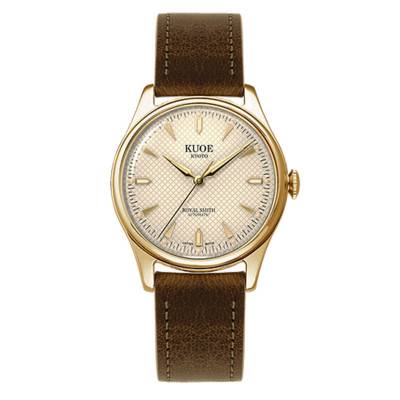 Royal Smith 90-006 Gold Case Ivory Dial Watch - Kuoe Kyoto