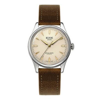 Royal Smith 90-006 Silver Case Ivory Dial Watch - Kuoe Kyoto