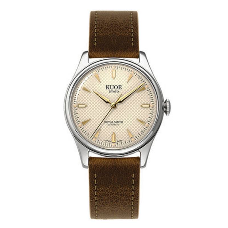 Royal Smith 90-006 Silver Case Ivory Dial Watch - Kuoe Kyoto