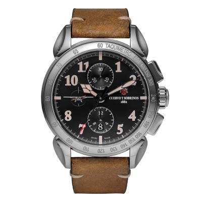 Emilio Carranza Chronograph Watch 3201.1EC - Cuervo y Sobrinos