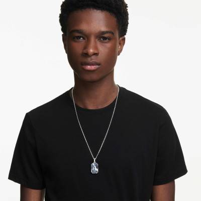 Collier Millenia, Métal Rhodié & Cristaux Blancs, Longueur 65 cm à 75 cm - 5725768 - Swarovski