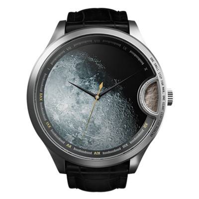 Montre Lunar 1,622 Pioneer Automatique Sellita Argent - Col&MacArthur