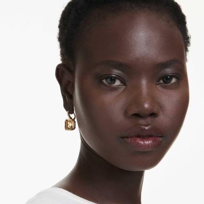 Millenia Gold-Tone Metal & Bicolor Crystal Drop Earrings - 5725744 - Swarovski