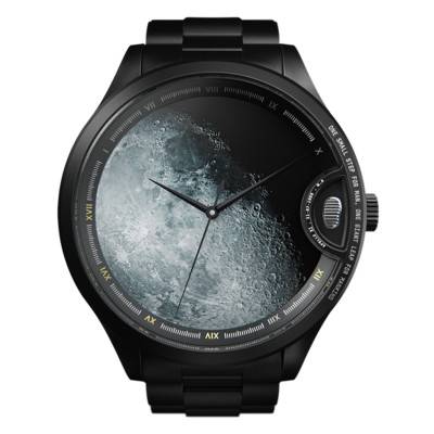 Montre Lunar 1,622 Automatique Miyota Empreinte Noir - Col&MacArthur