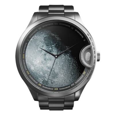 Montre Lunar 1,622 Automatique Miyota Empreinte Argent - Col&MacArthur