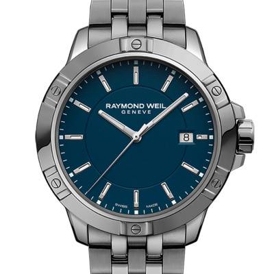 Tango Classic 41 mm Watch - Blue Dial - Raymond Weil