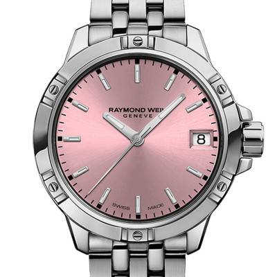 Tango Classic 30 mm Watch - Pink Dial - Raymond Weil