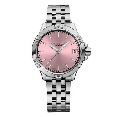 Tango Classic 30 mm Watch - Pink Dial - Raymond Weil
