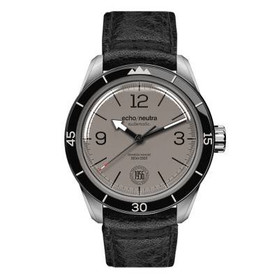 Montre 1956 3H Gris Chaud - Echo/Neutra