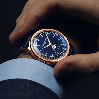 Millesime Moonphase 39 mm Watch - Blue Dial - Raymond Weil