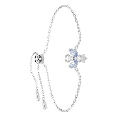 Magic Rhodium-Plated Metal & Bicolor Zirconia Bracelet, Length 24 cm - 5734263 - Swarovski