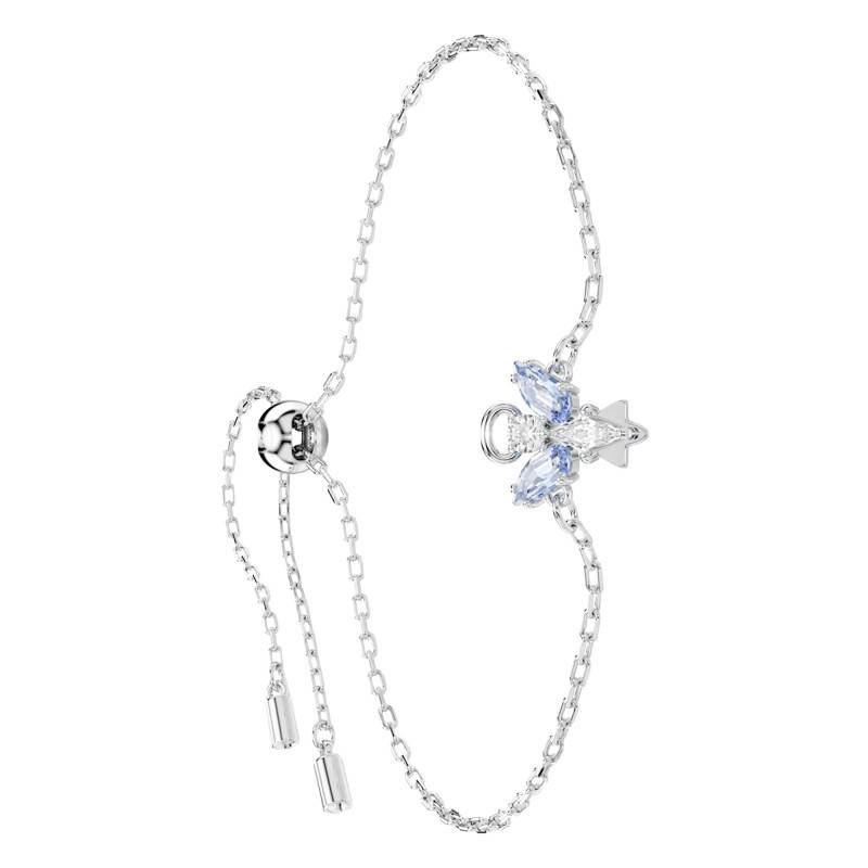 Magic Rhodium-Plated Metal & Bicolor Zirconia Bracelet, Length 24 cm - 5734263 - Swarovski