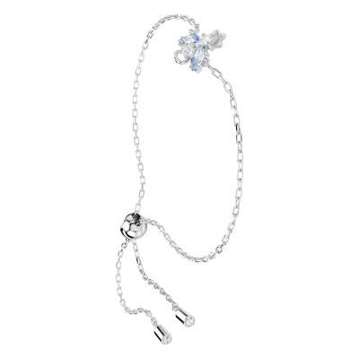 Magic Rhodium-Plated Metal & Bicolor Zirconia Bracelet, Length 24 cm - 5734263 - Swarovski