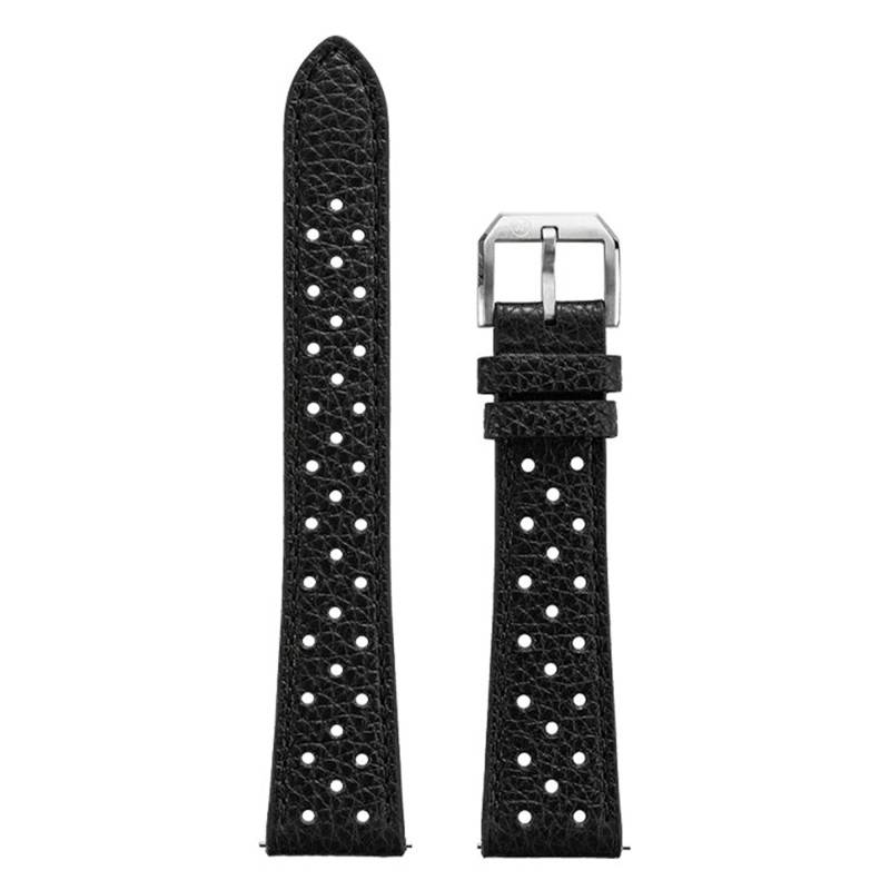 Black Racing Watch Strap NC10AB - Nivada Grenchen