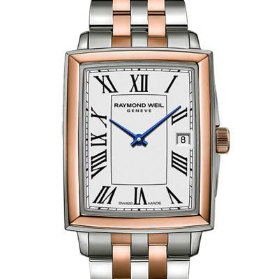 Toccata Square White Dial Watch 22 x 28 mm 5925-SP5-00300 - Raymond Weil